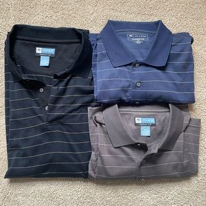3 Men Jos. A. Bank Leadbetter Golf Polos Short Sleeve, Size XXL